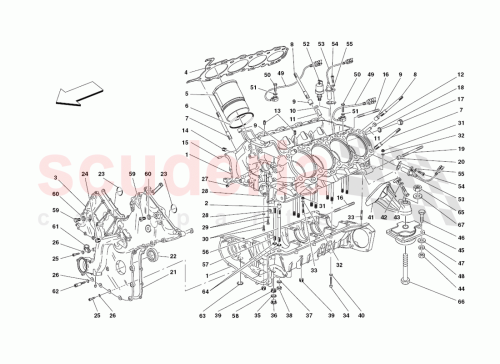 Part Diagram for Ferrari 14302921