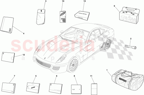 Part Diagram for Ferrari 82530000