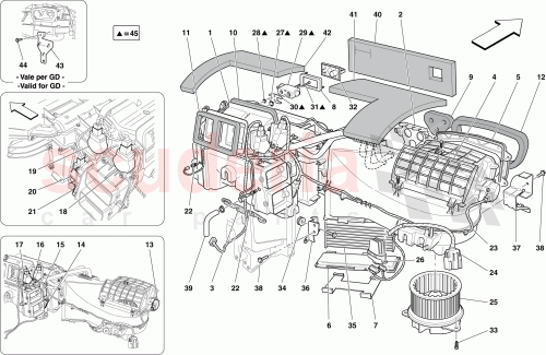 Part Diagram for Ferrari 82045700