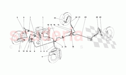 Part Diagram for Ferrari 110833
