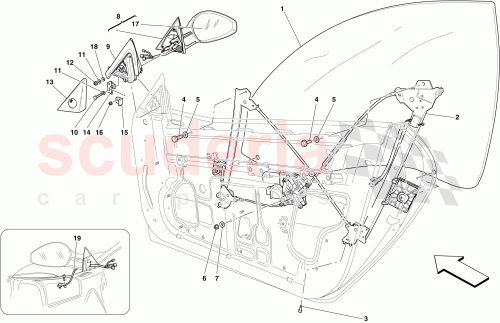 Part Diagram for Ferrari 68040500