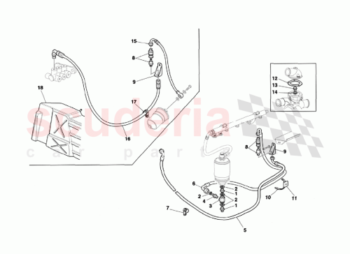 Part Diagram for Ferrari 164767