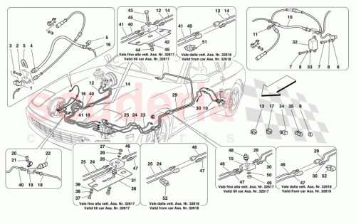 Part Diagram for Ferrari 176879