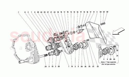 Part Diagram for Ferrari 163736
