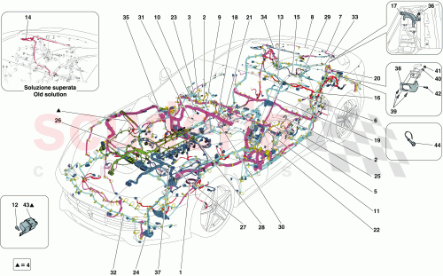 Part Diagram for Ferrari 786406