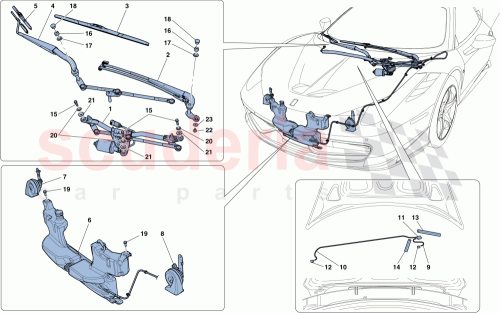 Part Diagram for Ferrari 81511600