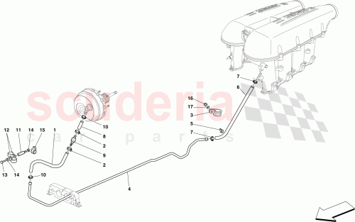 Part Diagram for Ferrari 217382