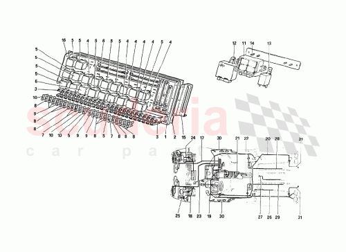 Part Diagram for Ferrari 119660