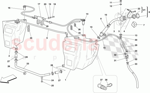 Part Diagram for Ferrari 195891