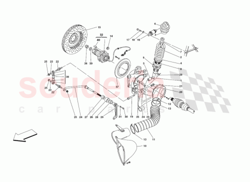 Part Diagram for Ferrari 210234