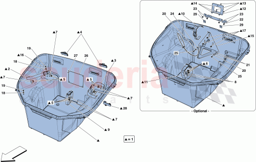 Part Diagram for Ferrari 86543000