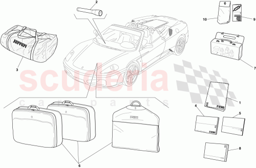 Part Diagram for Ferrari 217849