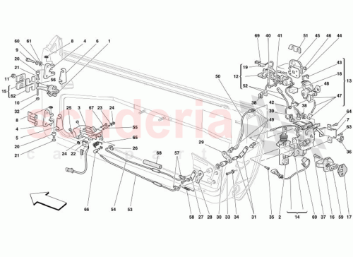 Part Diagram for Ferrari 748925