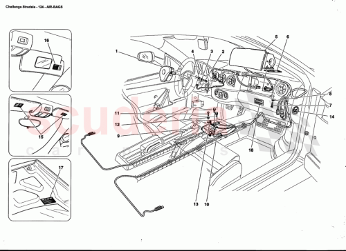Part Diagram for Ferrari 677989