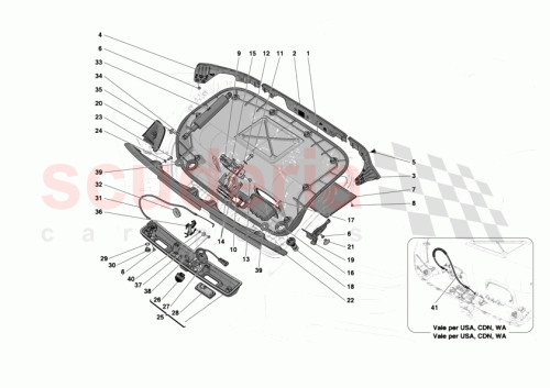 Part Diagram for Ferrari 000307799