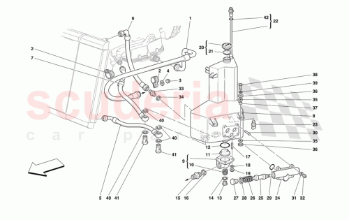 Part Diagram for Ferrari 180812