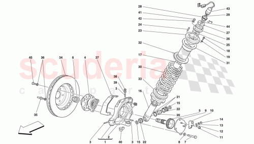 Part Diagram for Ferrari 179544