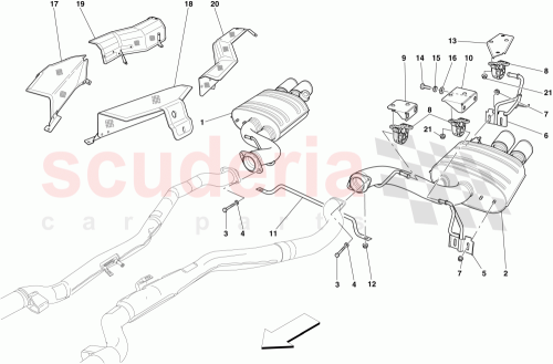 Part Diagram for Ferrari 220196