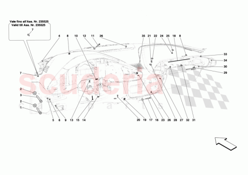 Part Diagram for Ferrari 014039511