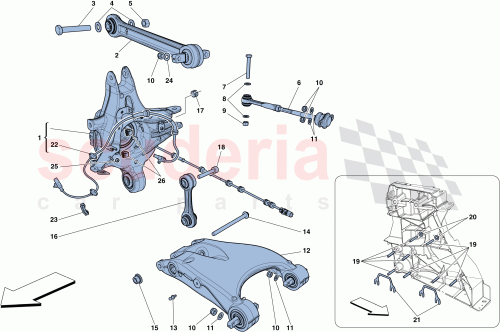 Part Diagram for Ferrari 312826