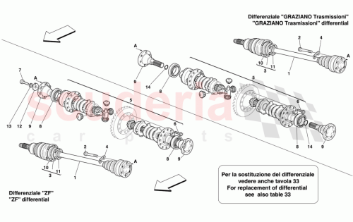 Part Diagram for Ferrari 162924