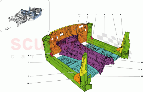 Part Diagram for Ferrari 236992