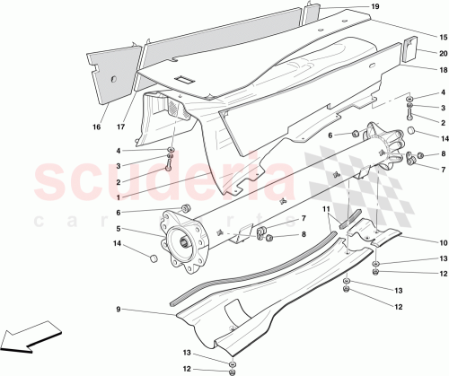 Part Diagram for Ferrari 80987200