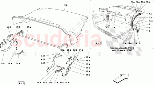 Part Diagram for Ferrari 81501900