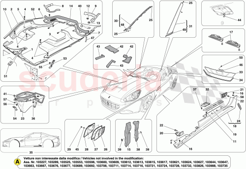 Part Diagram for Ferrari 82092400