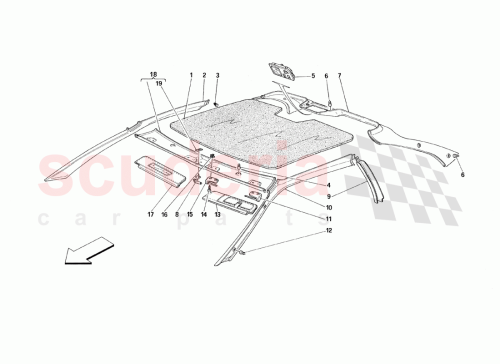Part Diagram for Ferrari 14183471