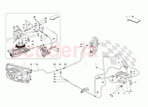 Part Diagram for Ferrari 320600