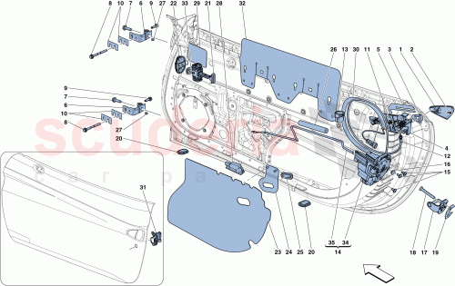 Part Diagram for Ferrari 14944734