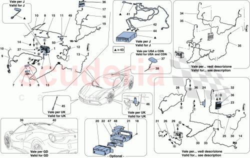 Part Diagram for Ferrari 303226