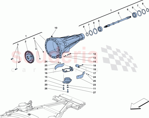 Part Diagram for Ferrari 12648524