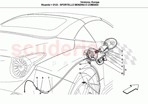 Part Diagram for Ferrari 80672900