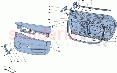 Part Diagram for Ferrari 81486300