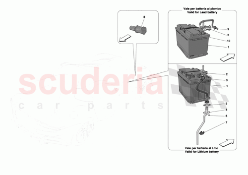 Part Diagram for Ferrari 775251