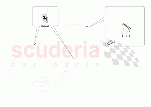 Part Diagram for Ferrari 084952000