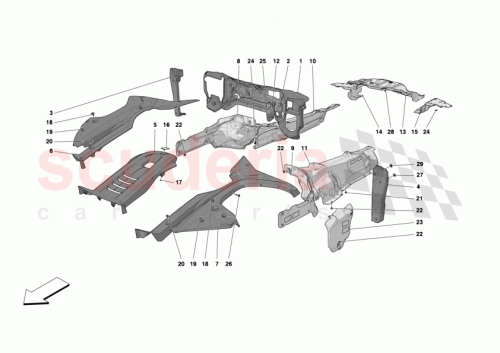 Part Diagram for Ferrari 000768521
