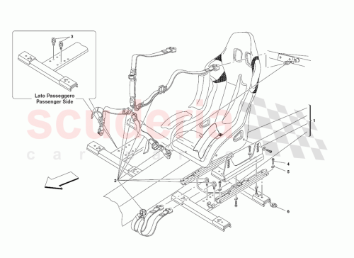 Part Diagram for Ferrari 69699700