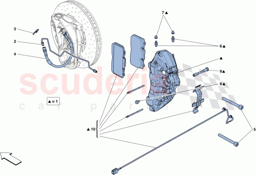 Part Diagram for Ferrari 278841
