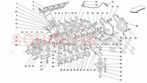 Part Diagram for Ferrari 182925