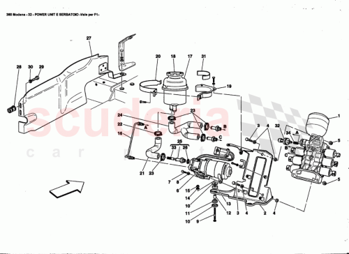 Part Diagram for Ferrari 65891200