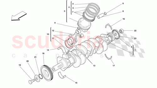 Part Diagram for Ferrari 168775