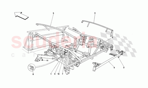 Part Diagram for Ferrari 151649