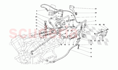Part Diagram for Ferrari 144755