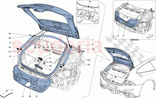 Part Diagram for Ferrari 87986811