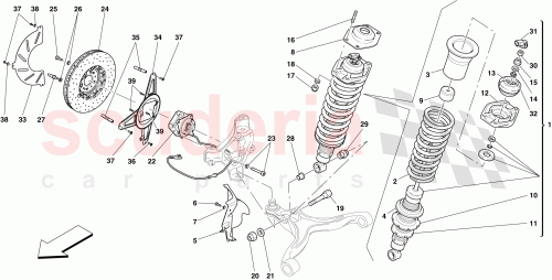 Part Diagram for Ferrari 188994