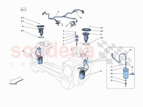 Part Diagram for Ferrari 268635
