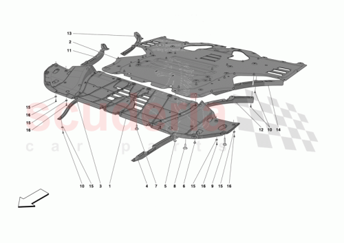Part Diagram for Ferrari 799502